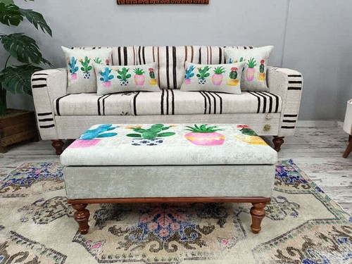 Upholstered bench cute - bench,,