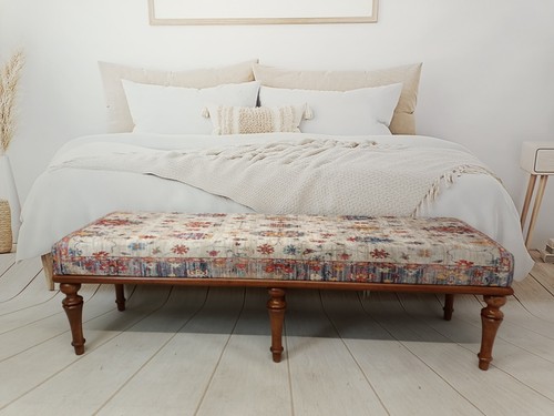 Upholstered ottoman bench - ottoman,
