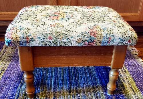 Vintage floral tapestry - floral,