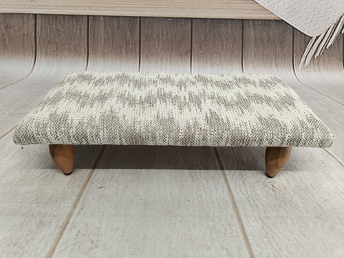 Upholstered footstool handmade - upholstered,