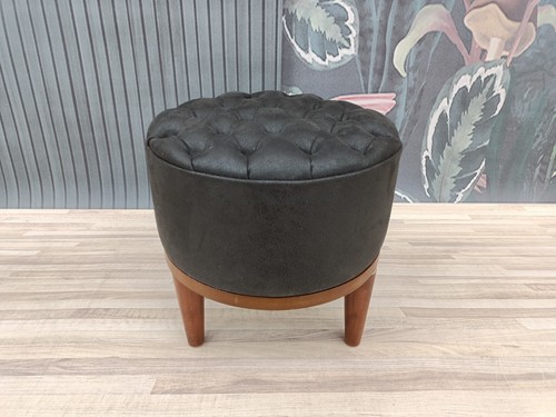 Pouf ottoman chesterfield - pouf, ottoman,