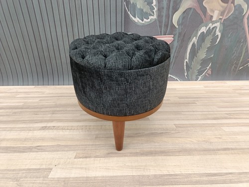 Pouf stool chesterfield - pouf,