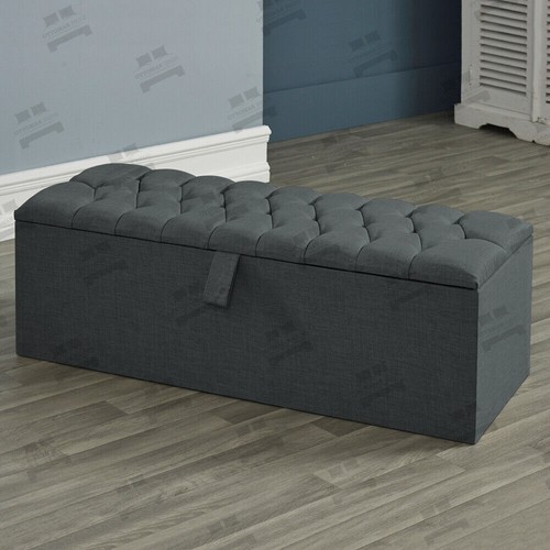 Large chesterfield ottoman - large,