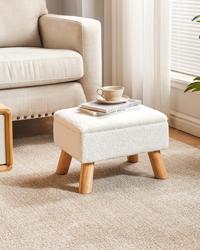 White teddy velvet - velvet, storage