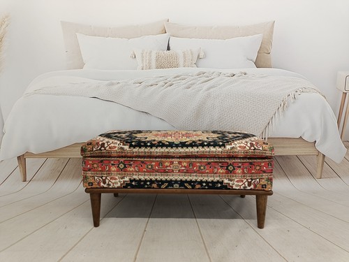 Hidden storage ottoman bench - storage,,